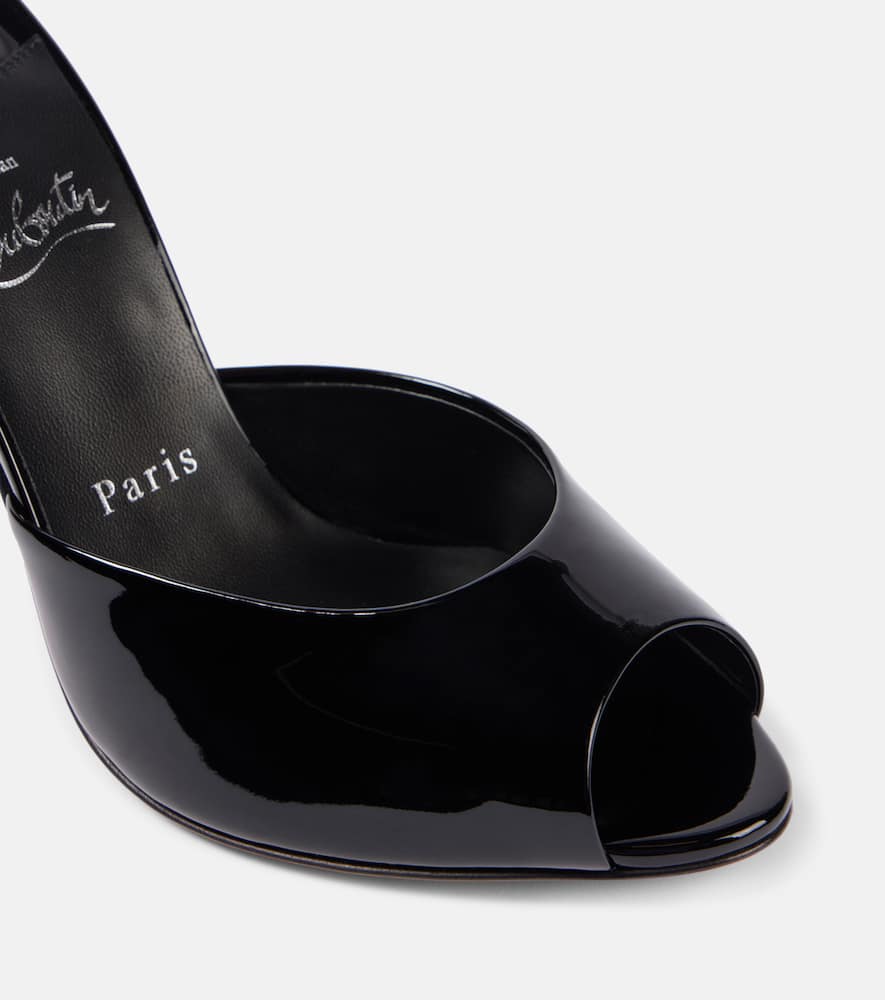 Me Dolly 100 patent leather mules