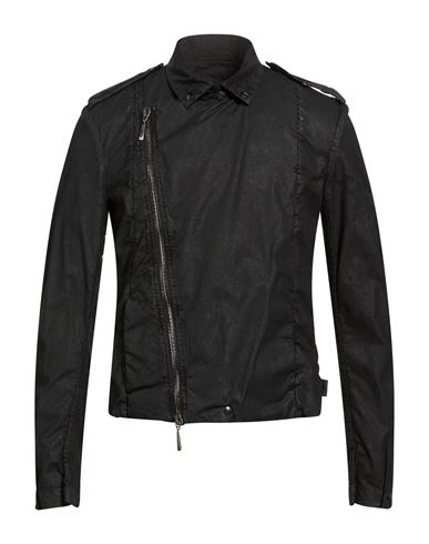 Man Jacket Dark brown Size 40 Cotton, Elastane