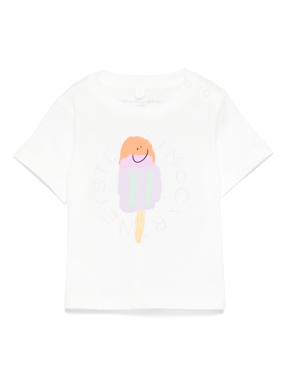 Ice-cream print T-shirt - White