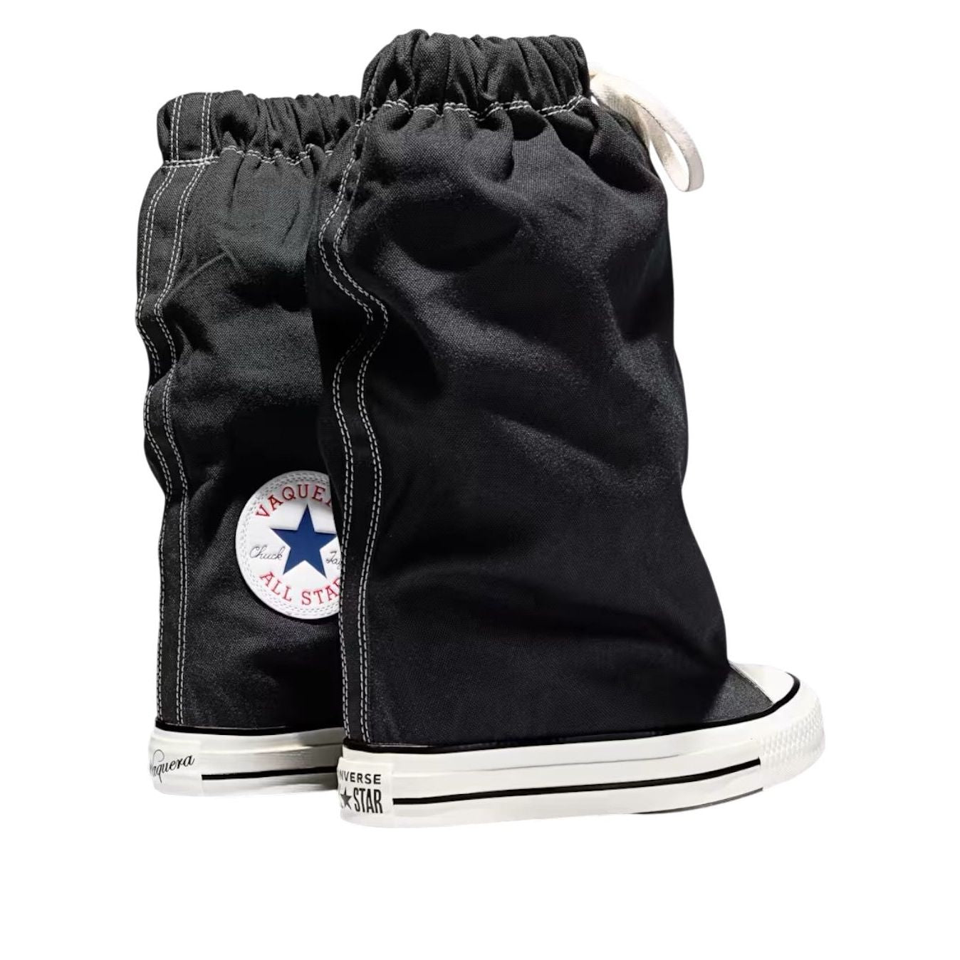 (WMNS) x Vaquera Chuck Taylor All Star XHi Slouch Wedge 'Black'