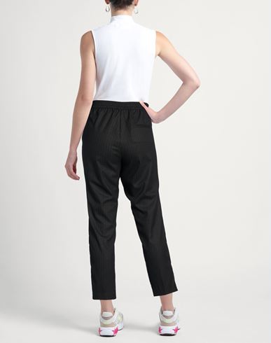 Woman Pants Charcoal Size 12 Polyester, Viscose, Elastane