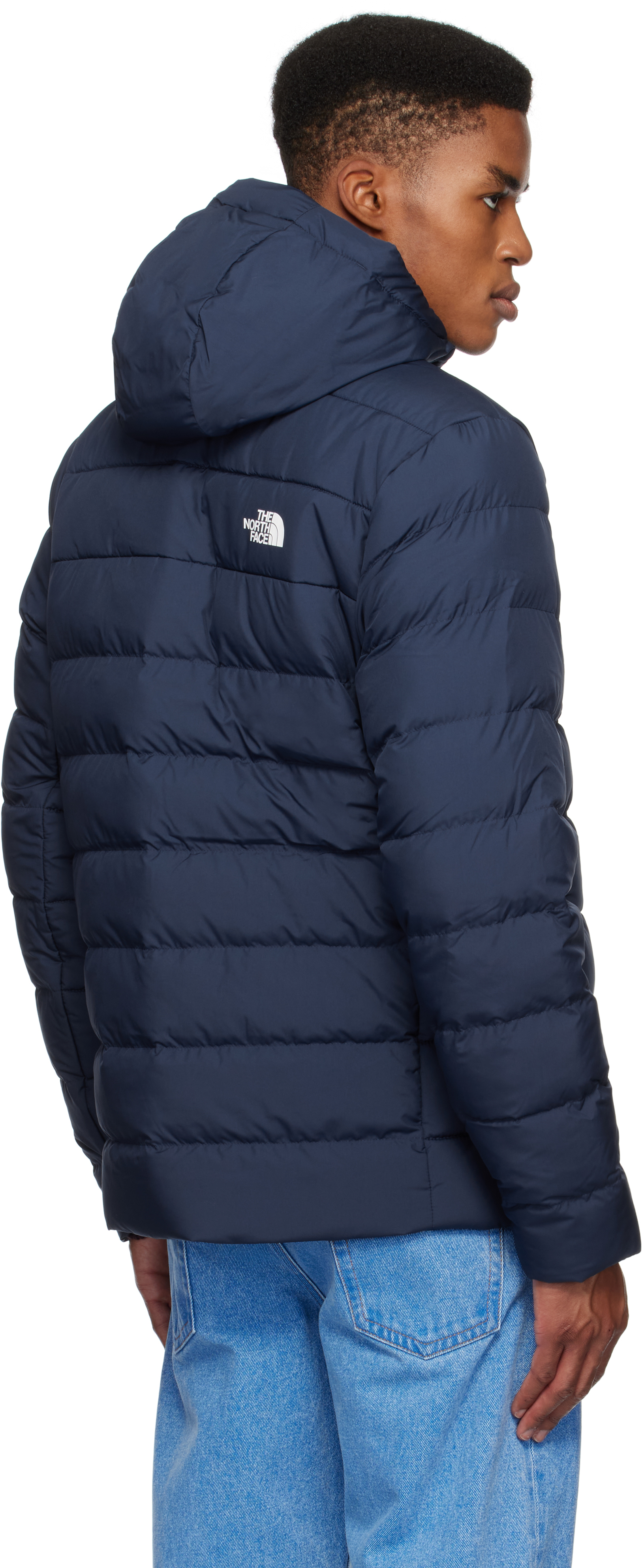 The North Face Blue Aconcagua 3 Down Jacket