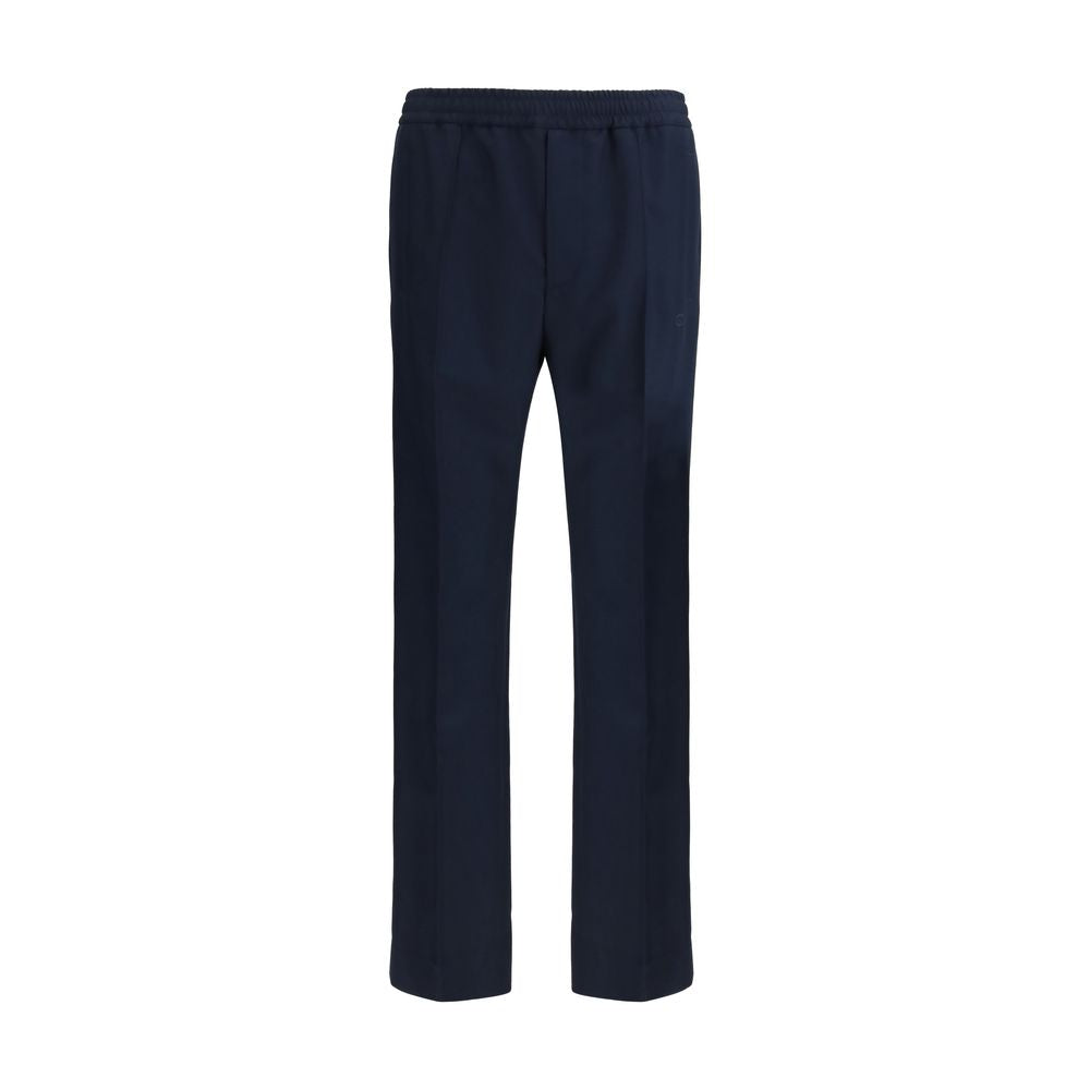 Technical Panama Trousers — Navy