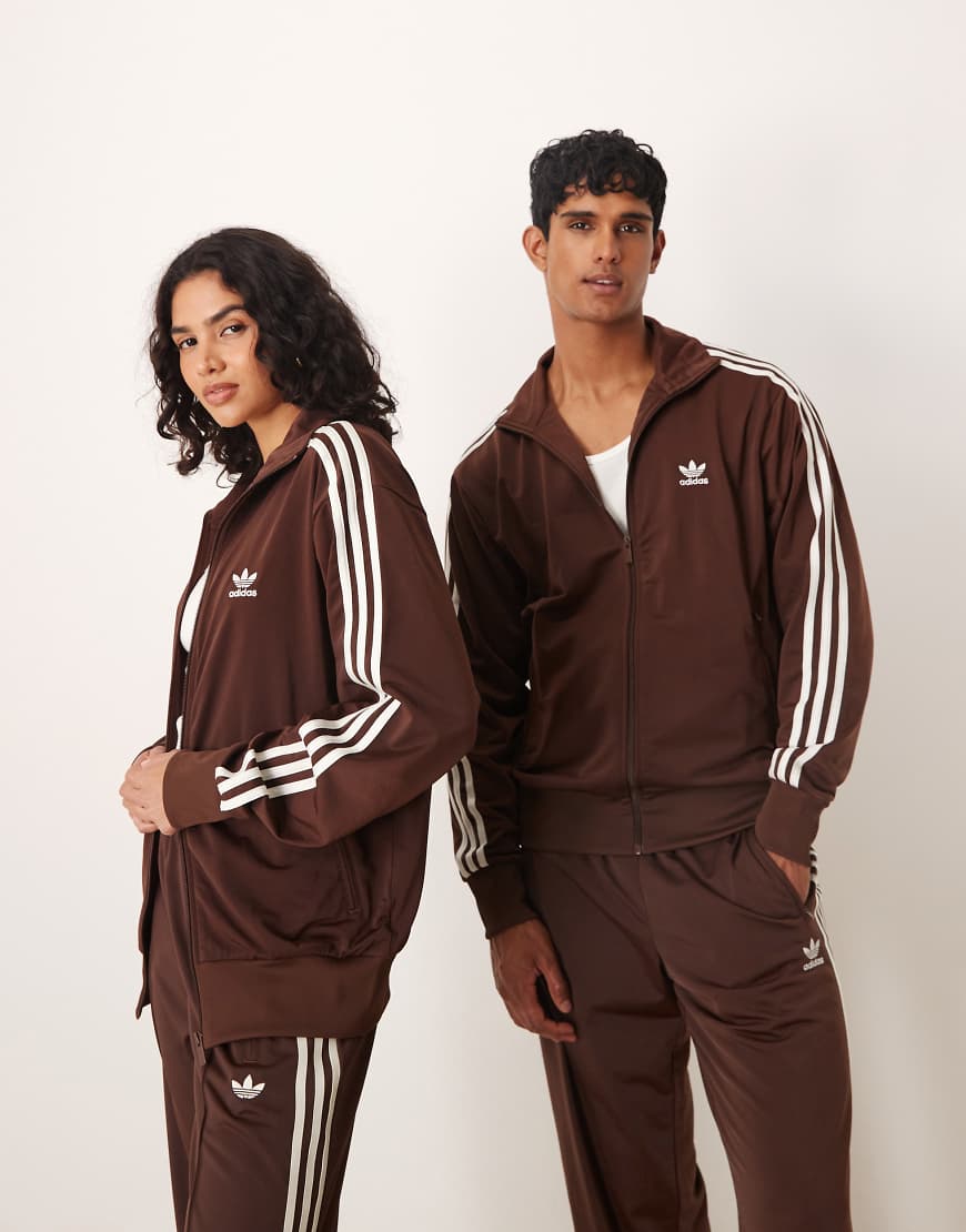 Firebird track top in brown
