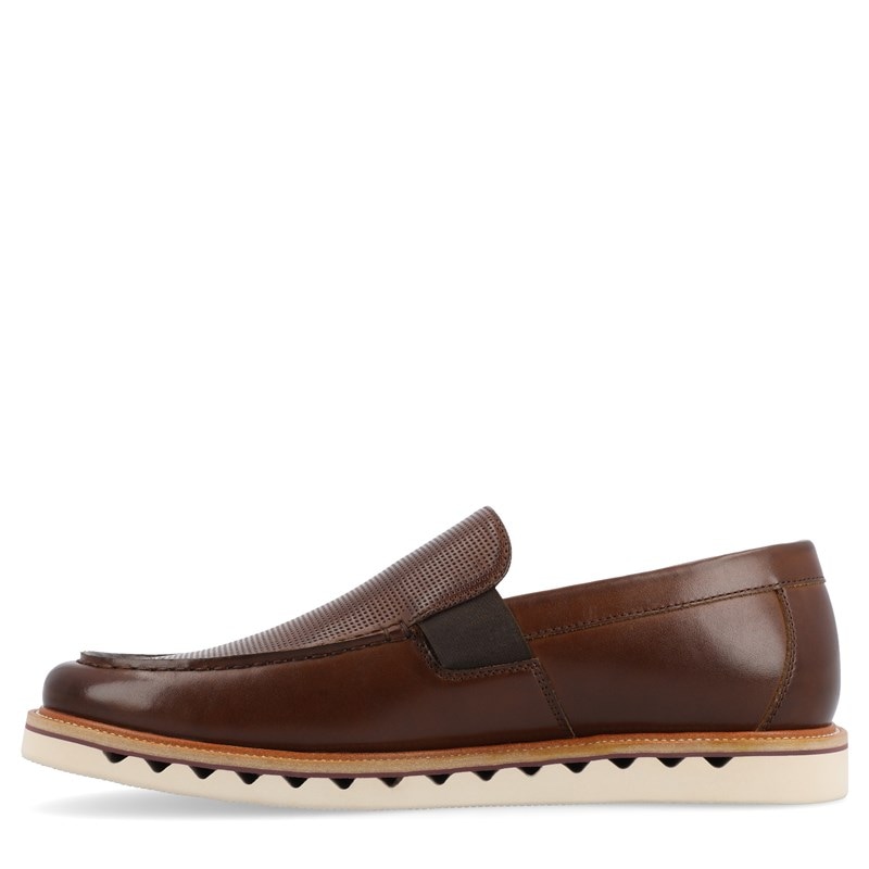 Men's Dallas Moc Toe Loafers (Brown)
