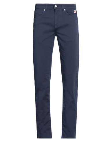 Roÿ Roger's Man Pants Navy Size 29 Cotton, Elastane