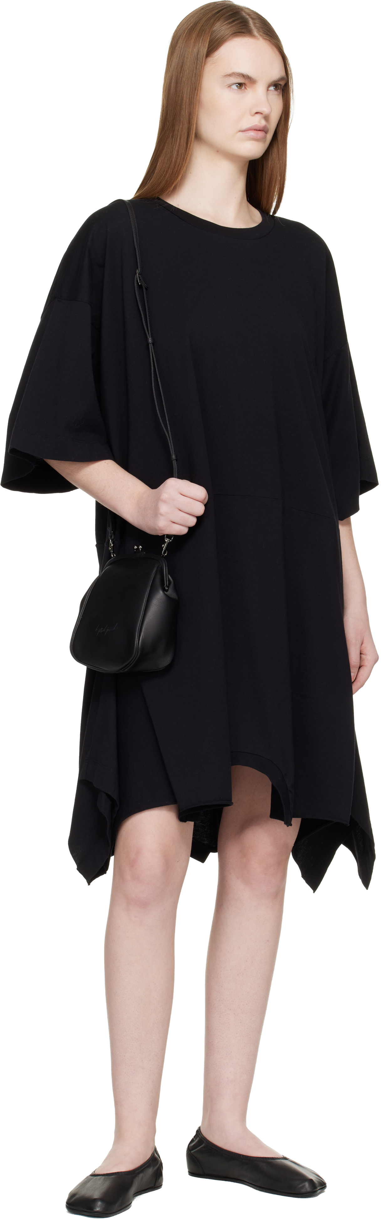 Black Anatomic Travel Ballerina Flats