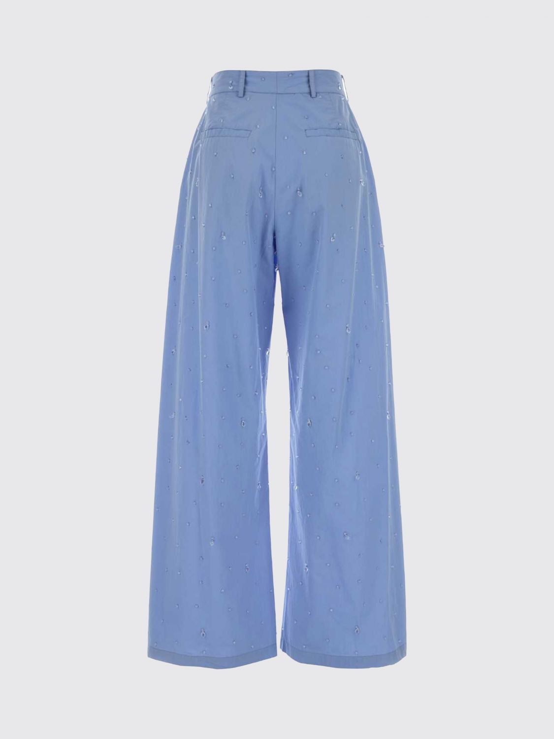 Pants Woman color Blue