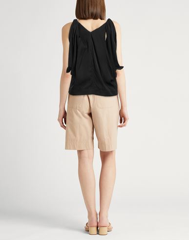 Woman Top Black Size 6 Viscose, Rayon