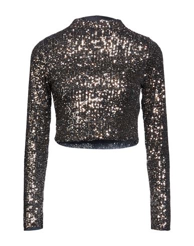 Woman Top Black Size M Polyester