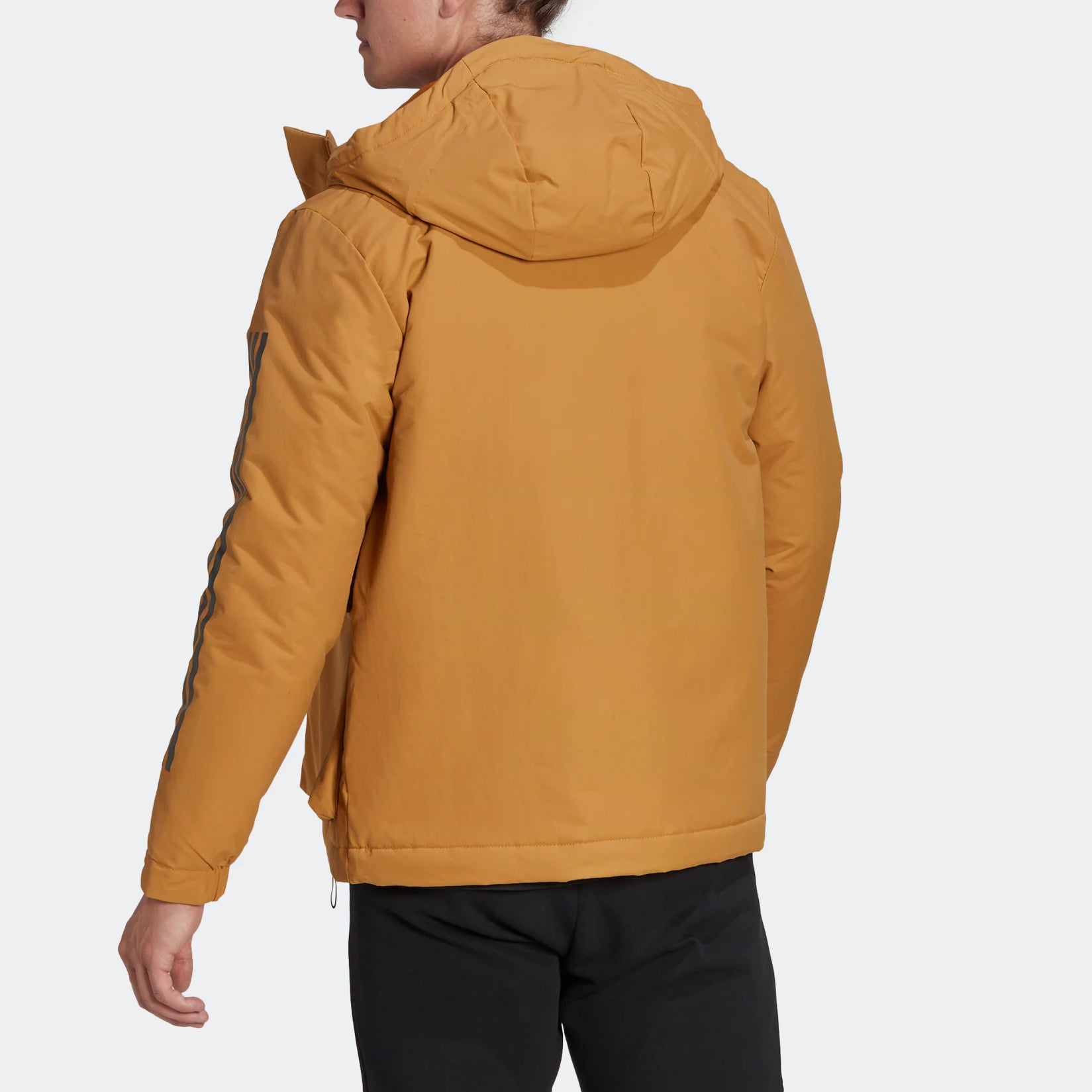 Utilitas 3-Stripes Hooded Jacket 'Brown'