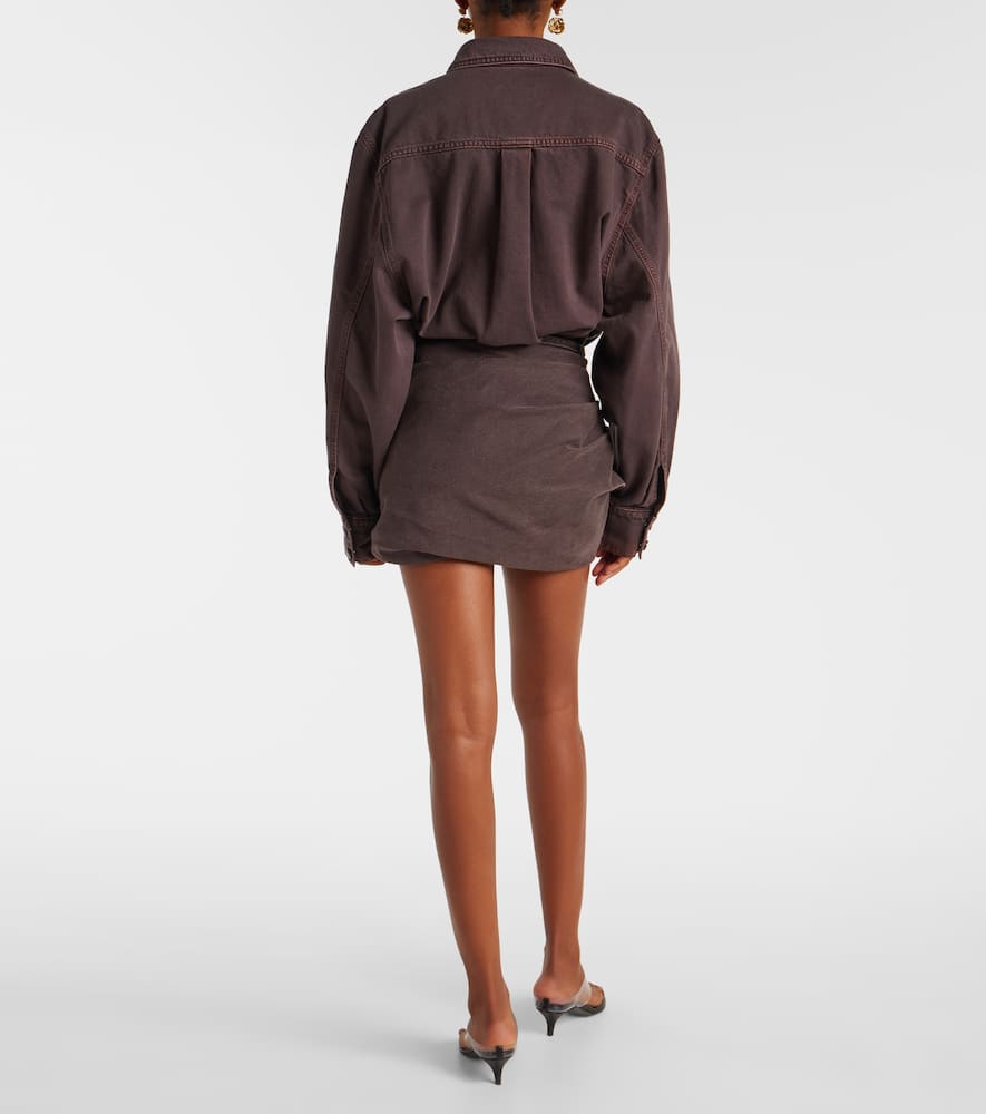 Zip-up cashmere sweater