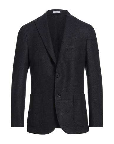 Boglioli Man Blazer Midnight blue Size 38 Virgin Wool