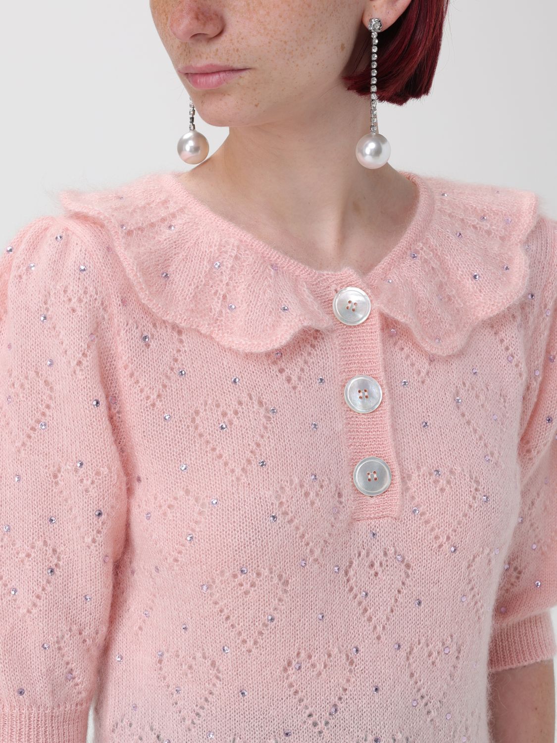 Cardigan Woman color Pink