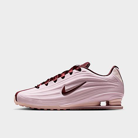 Women's Shox Z SE Casual Shoes in Particle Rose/Phantom/Burgundy Crush
