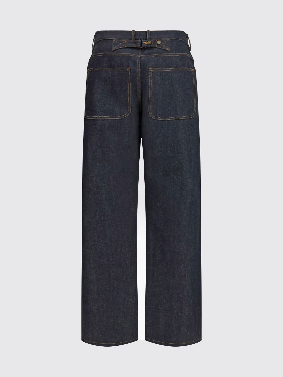 Denim 5 Pockets Trouser In Japanese Selvedge Navy