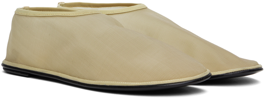 The Row Beige Sock Slippers