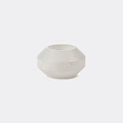 'alabaster' Candleholder, White, Small