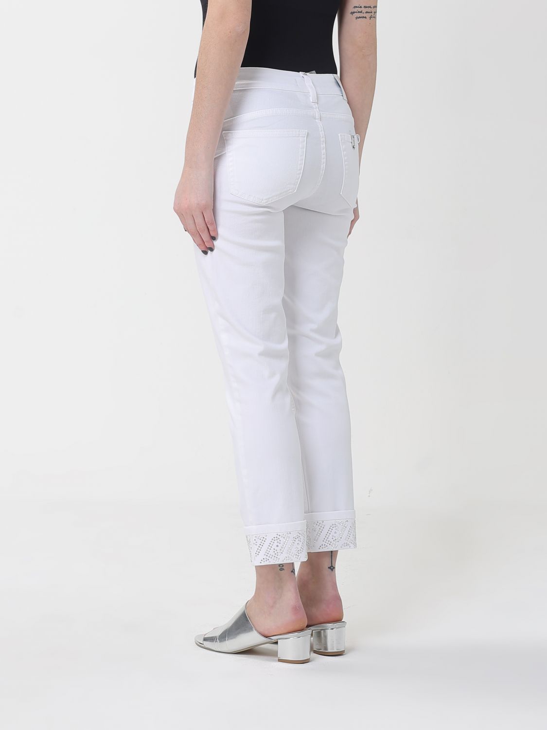 Pants Woman color White