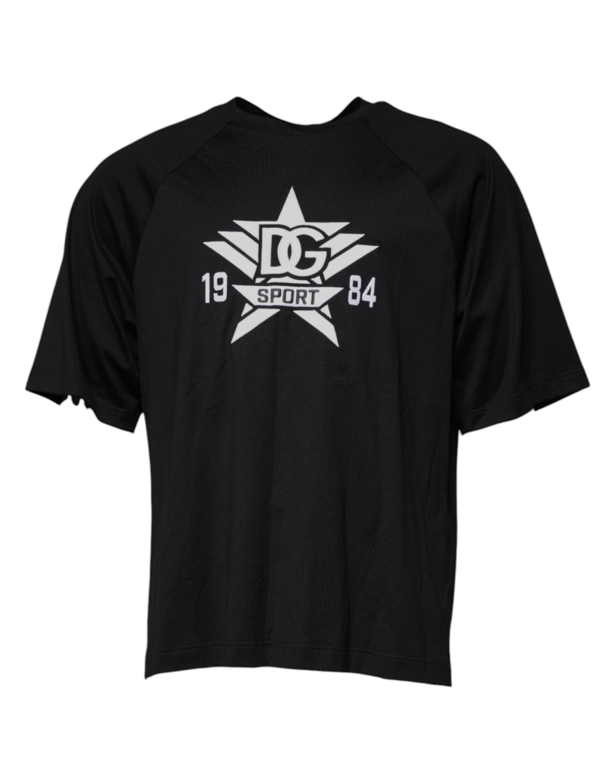 Logo-Print Cotton T-Shirt — Black