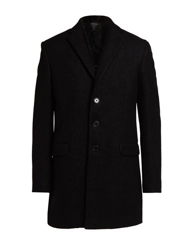 Man Coat Black Size 42 Wool