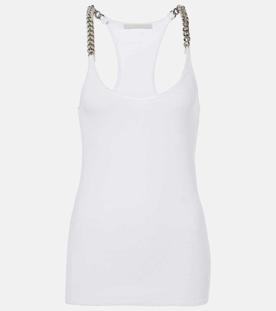 Cotton-blend tank top