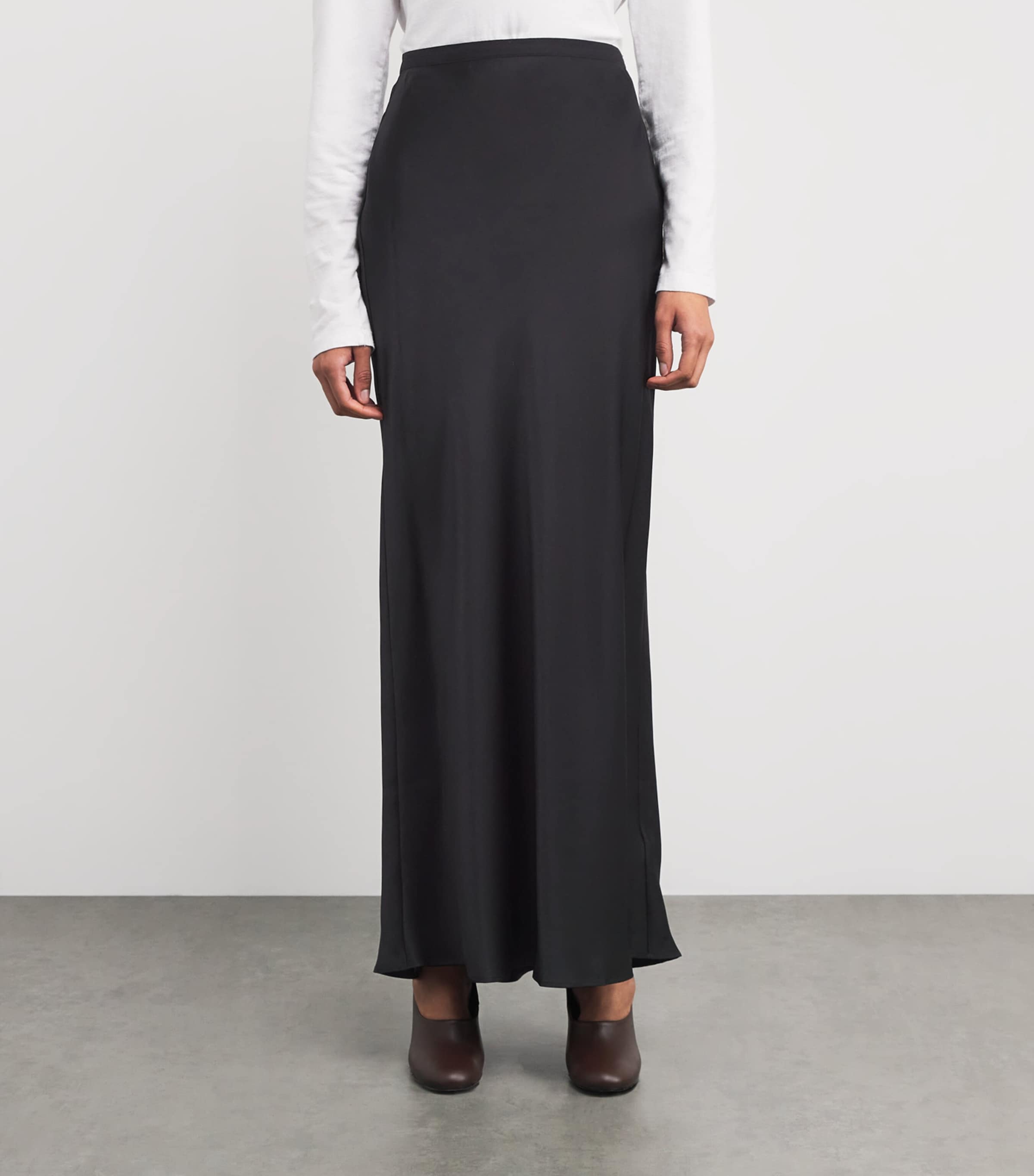 Anine Bing Silk Bar Maxi Skirt