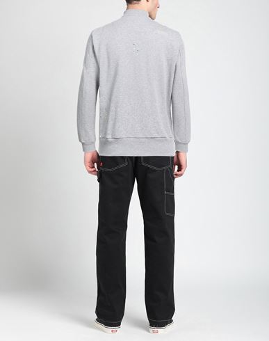 Man Sweatshirt Grey Size L Cotton
