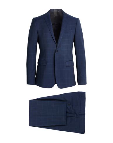 David Line Man Suit Navy Size 36 Wool, Cashmere