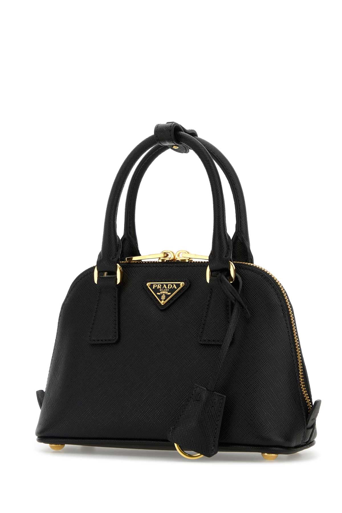 Prada Black Leather Handbag