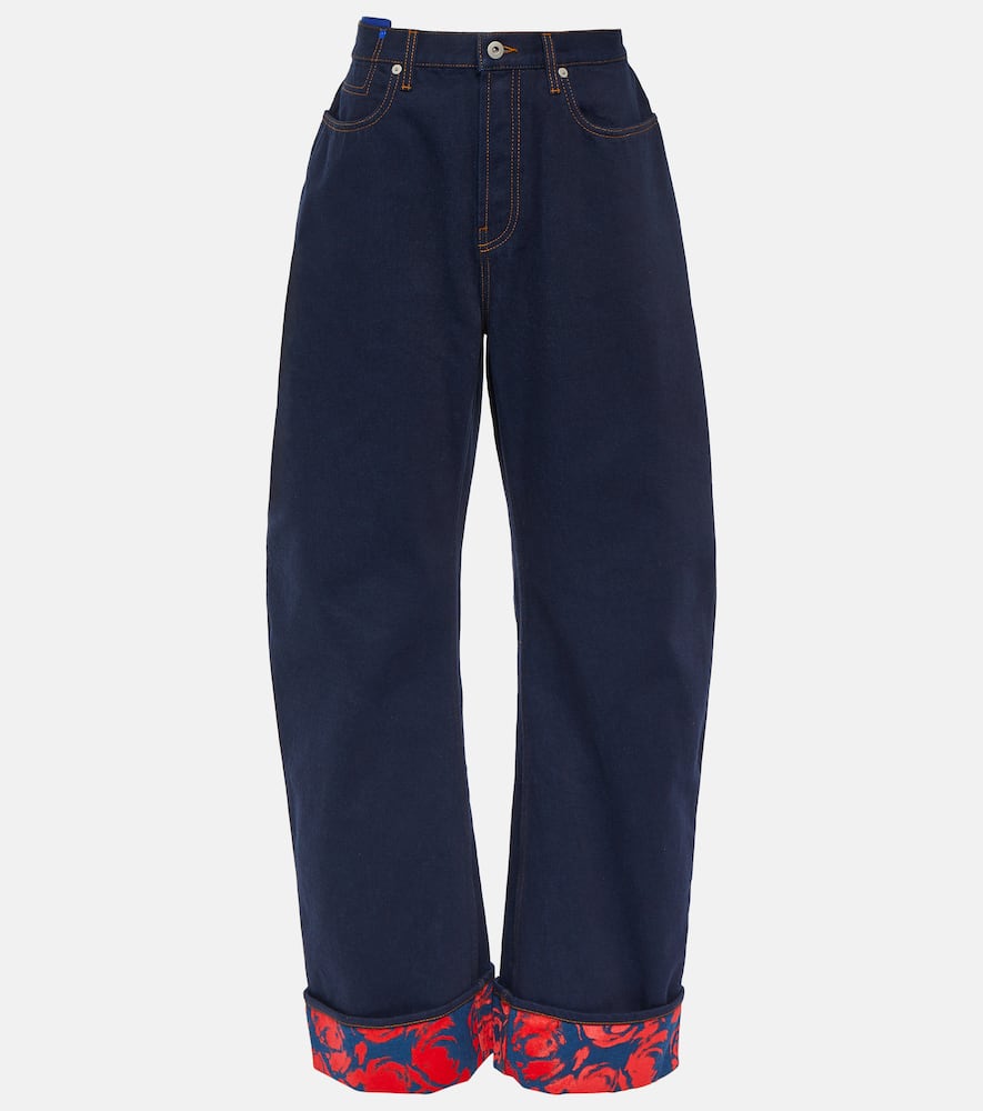 High-rise wide-leg jeans