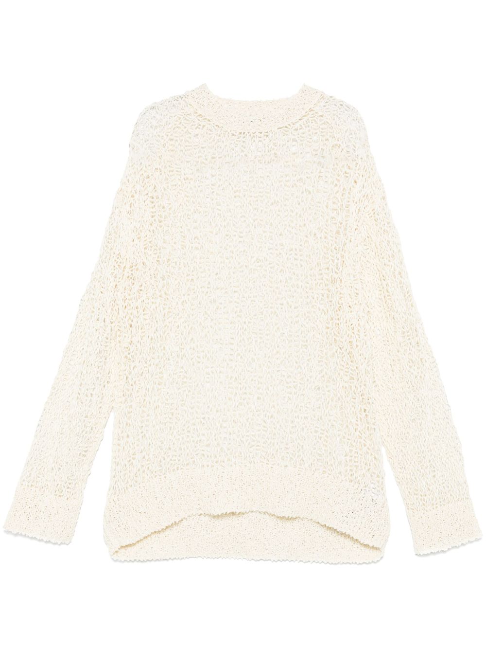 Open-knit sweater - Neutrals