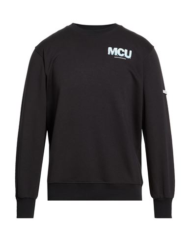 M. c.u. Marco Cassese Union Man Sweatshirt Black Size M Cotton, Polyester