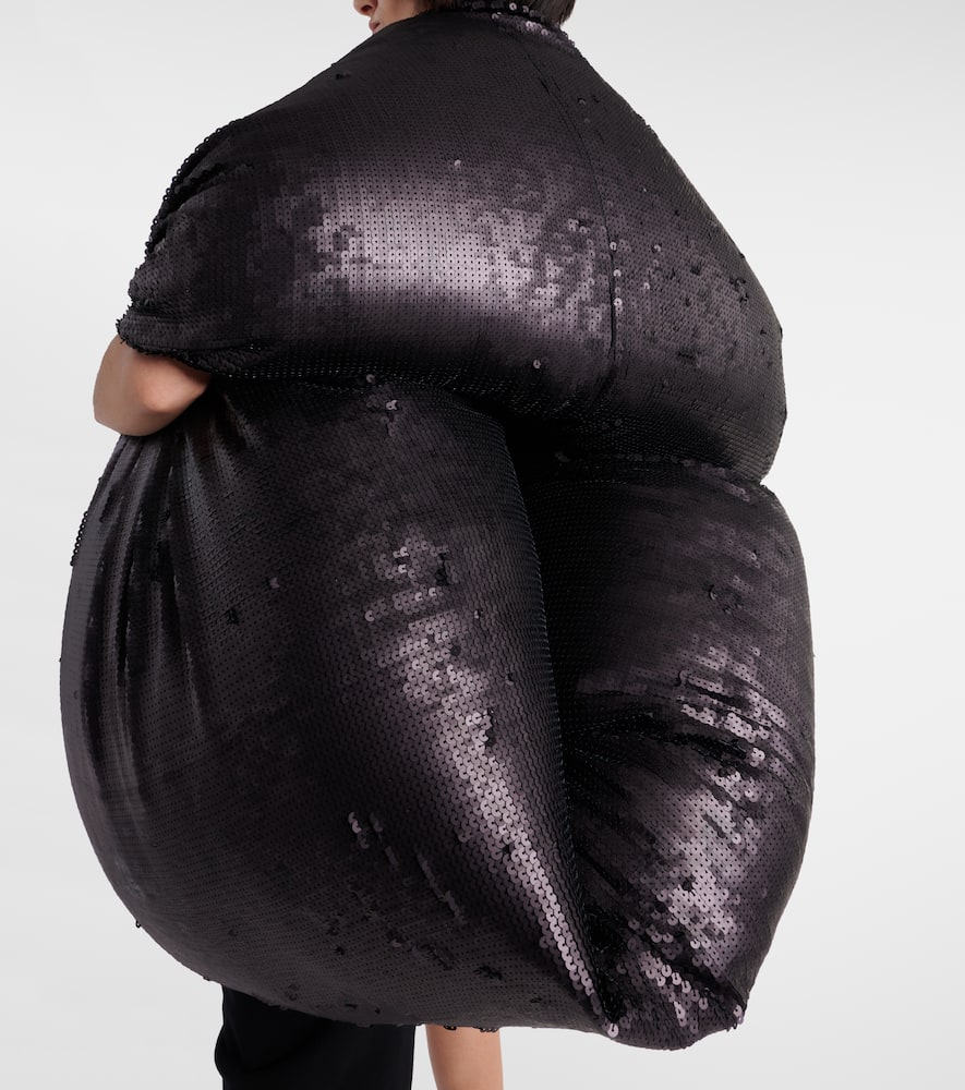 Rick Owens Sequined down jacket