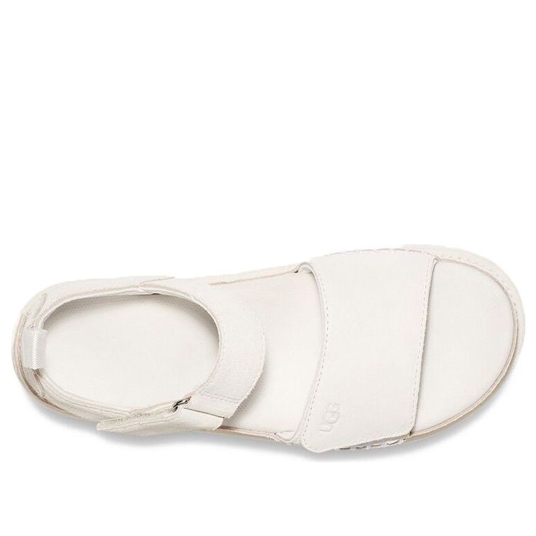 (WMNS) Goldenstar Flatform Sandal 'White'