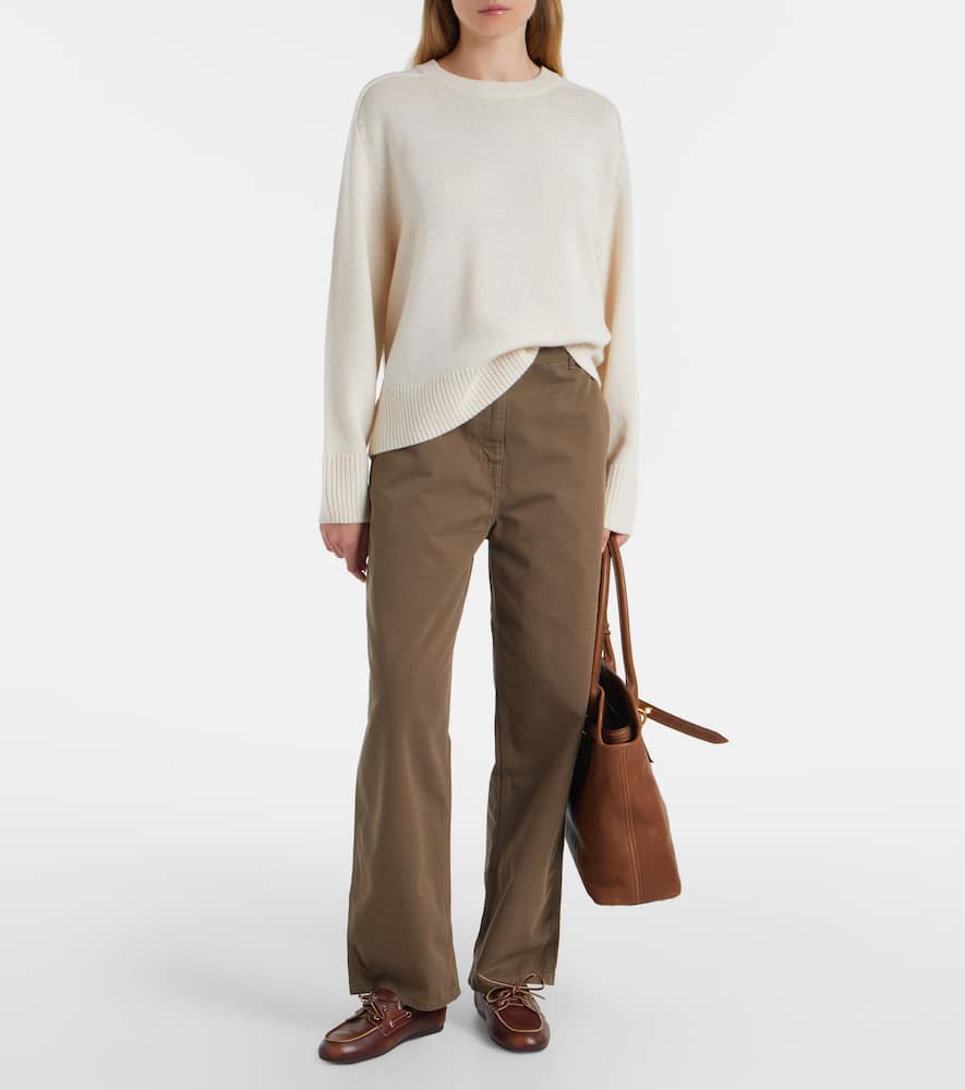 Wool and cashmere sweater