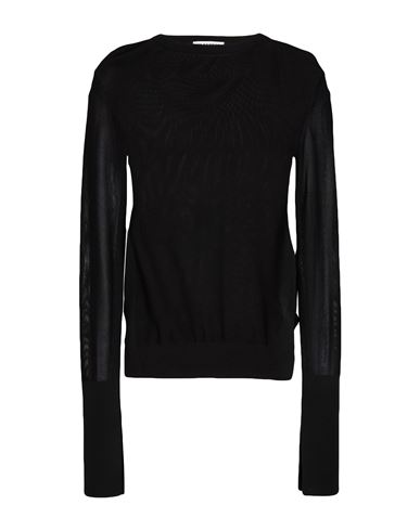 Woman Sweater Black Size 4 Viscose, Elastane