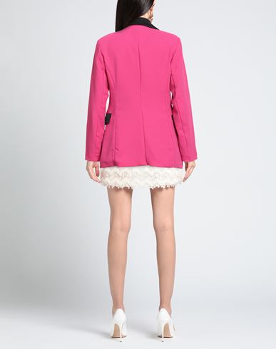 Le Volière Woman Blazer Fuchsia Size XS Polyester