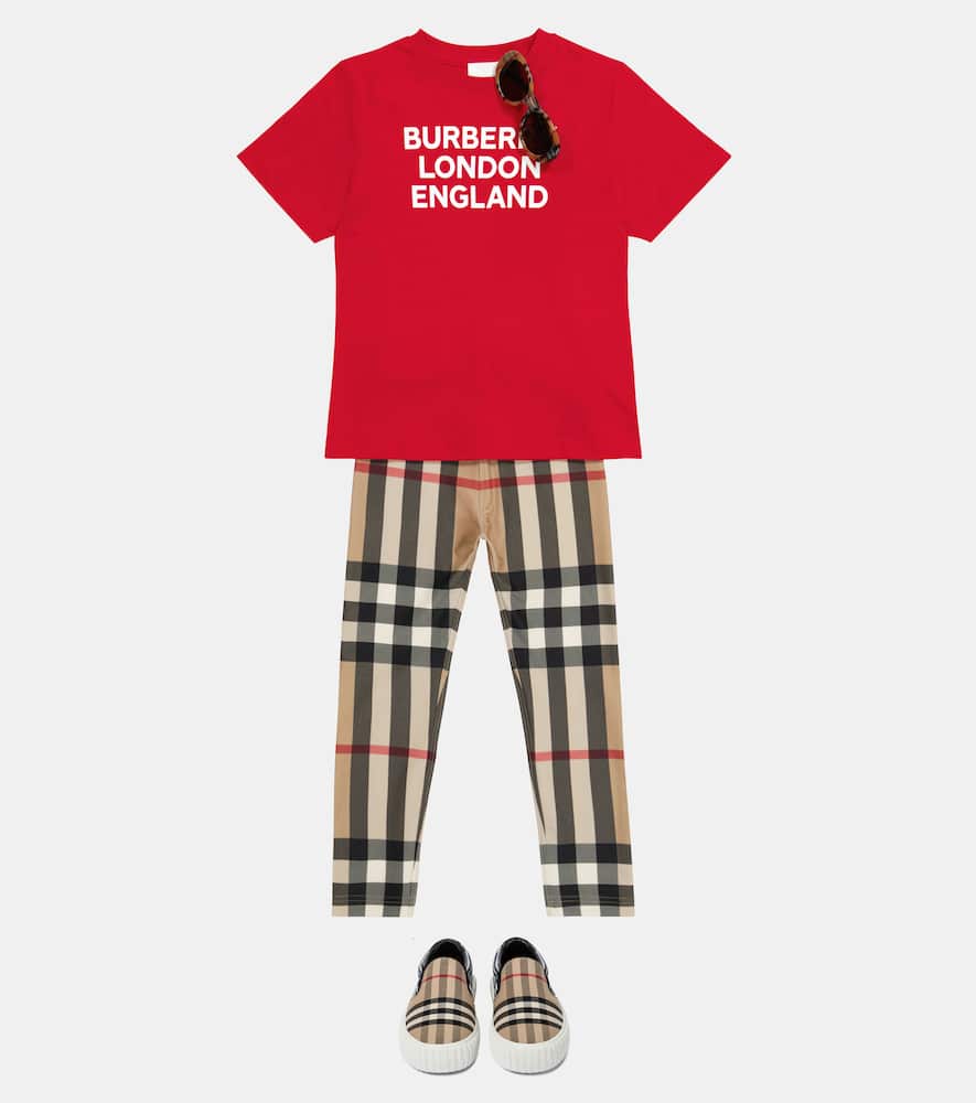 Burberry Kids Vintage Check leggings