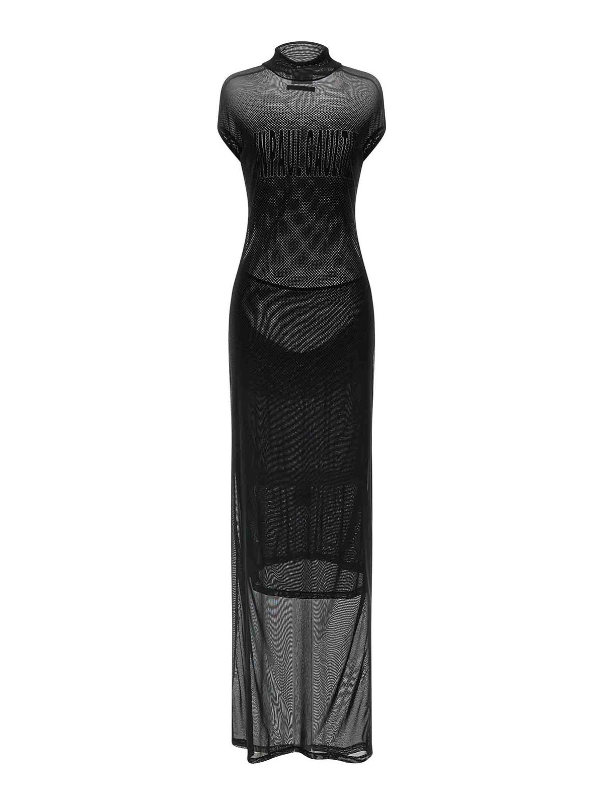 Flocked Dress