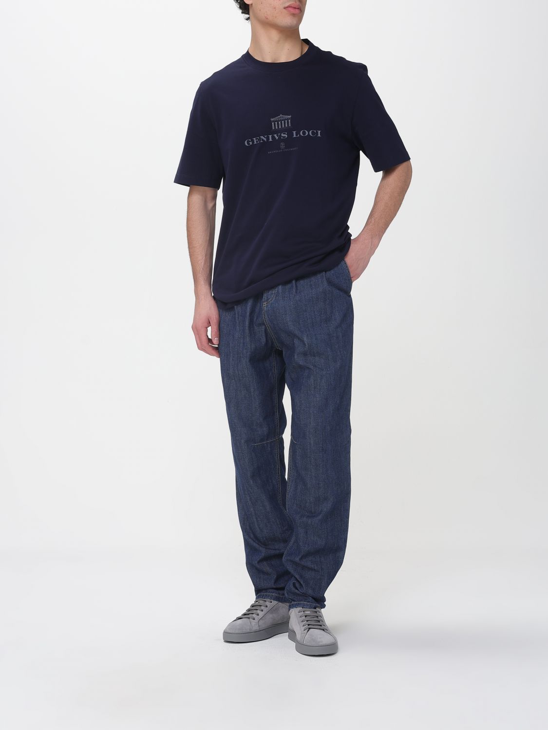 Jeans Men color Blue