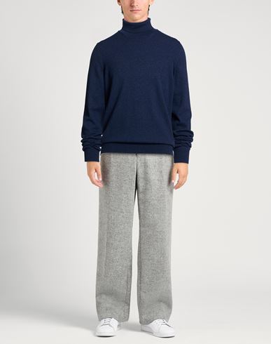 Man Turtleneck Navy Size 42 Cashmere