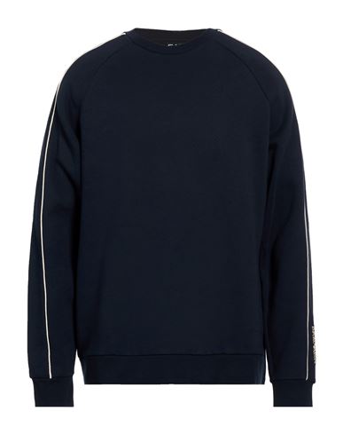 Man Sweatshirt Midnight blue Size XXL Cotton