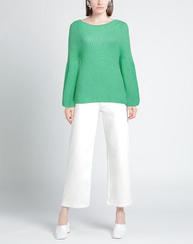 Woman Sweater Light green Size 6 Acrylic, Mohair wool, Polyamide, Wool