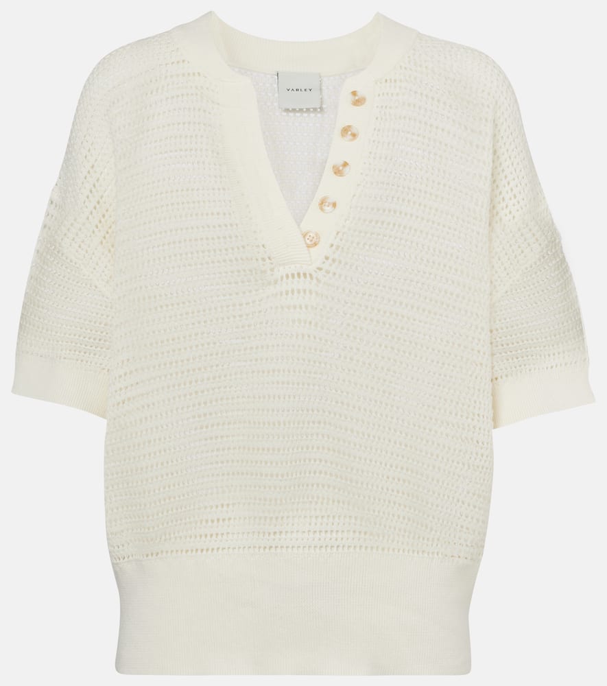 Varley Callie polo sweater