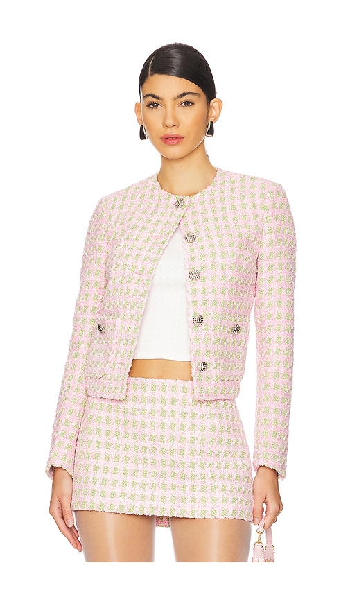 GUIZIO Wren Jacket in Pink. Größe XL. Also in L