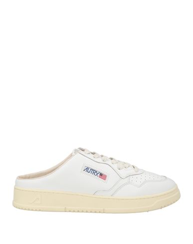 Man Sneakers White Size 9 Leather
