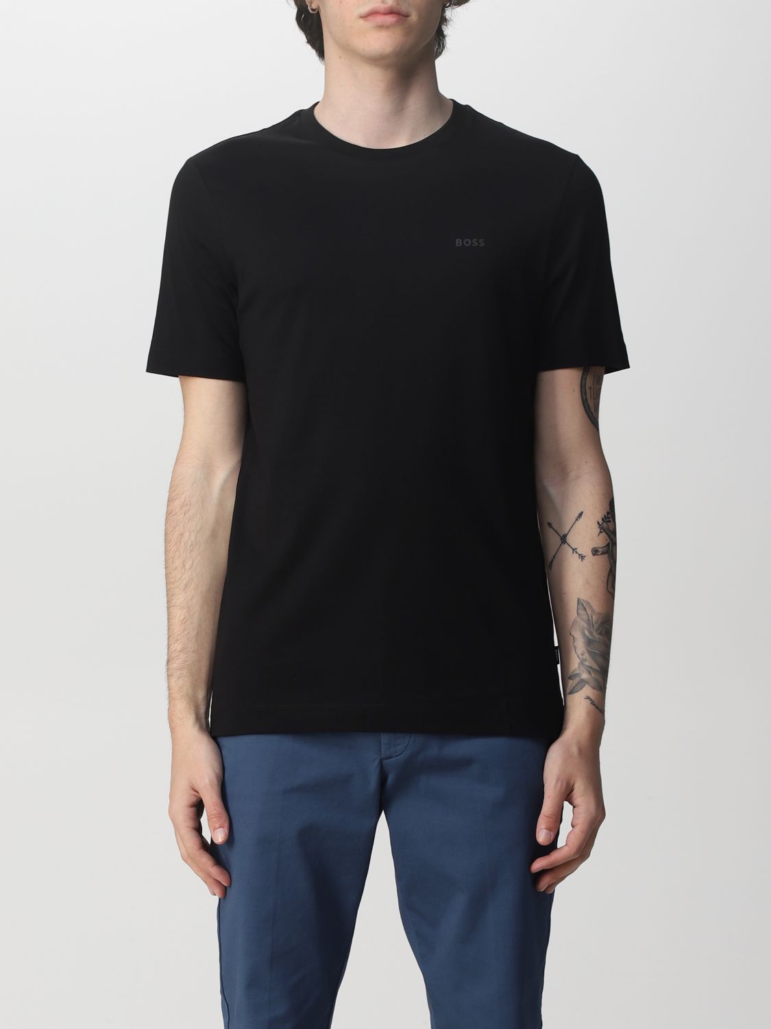 T-Shirt Men colour Black