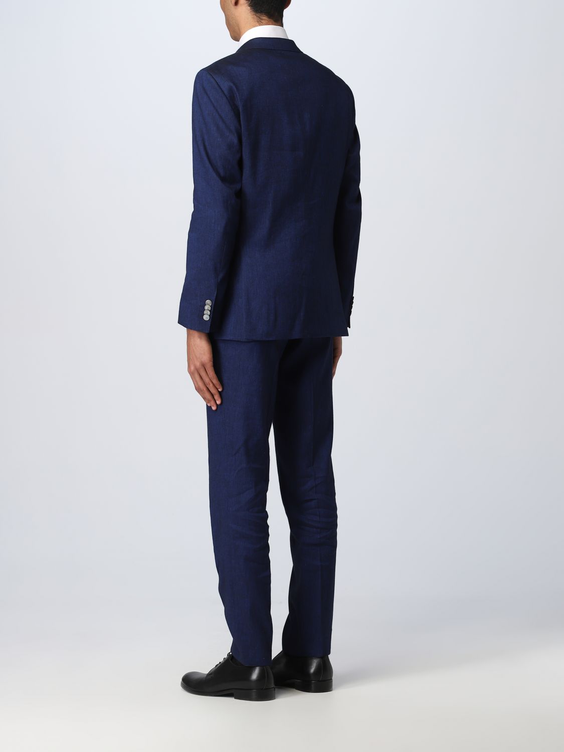 Suit Men color Blue
