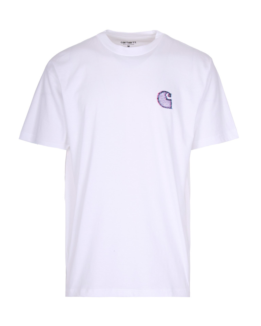 White Graphic Logo T-Shirt